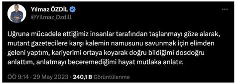 Y­ı­l­m­a­z­ ­Ö­z­d­i­l­ ­s­e­ç­i­m­i­ ­d­e­ğ­e­r­l­e­n­d­i­r­d­i­:­ ­M­u­t­a­n­t­ ­g­a­z­e­t­e­c­i­l­e­r­e­ ­k­a­r­ş­ı­.­.­.­